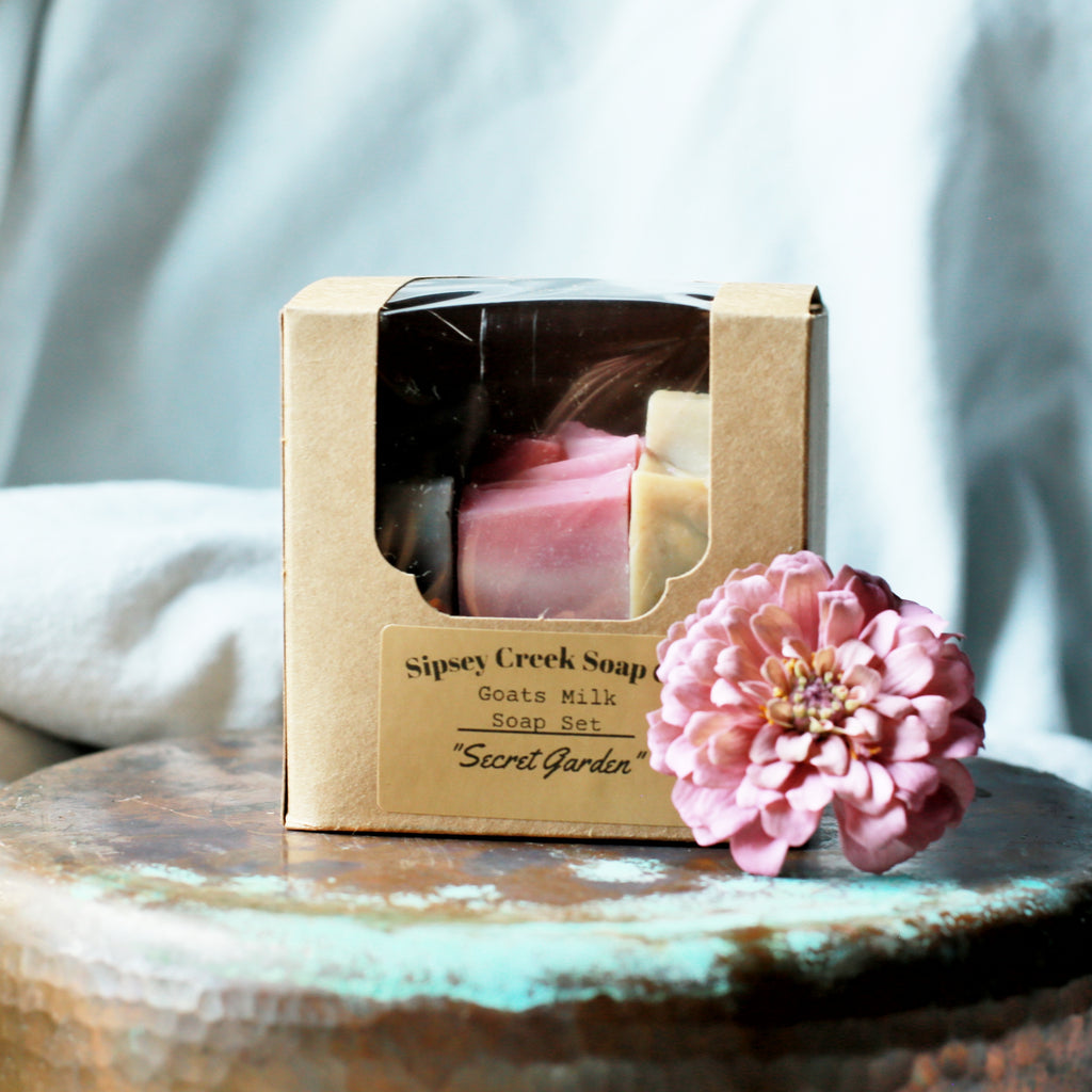 Secret Garden Collection -Goats Milk Soap Bundle
